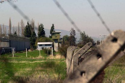 Vista de la prisión militar de Punta Peuco, cerca de Santiago de Chile.