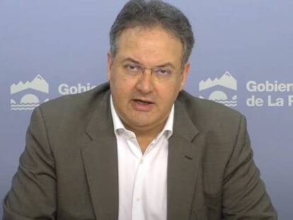 Luis Cacho, ex consejero de Educación de La Rioja.