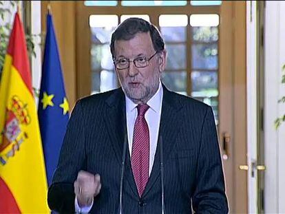 El año 2016, según Rajoy: “Se han evitado males mayores”