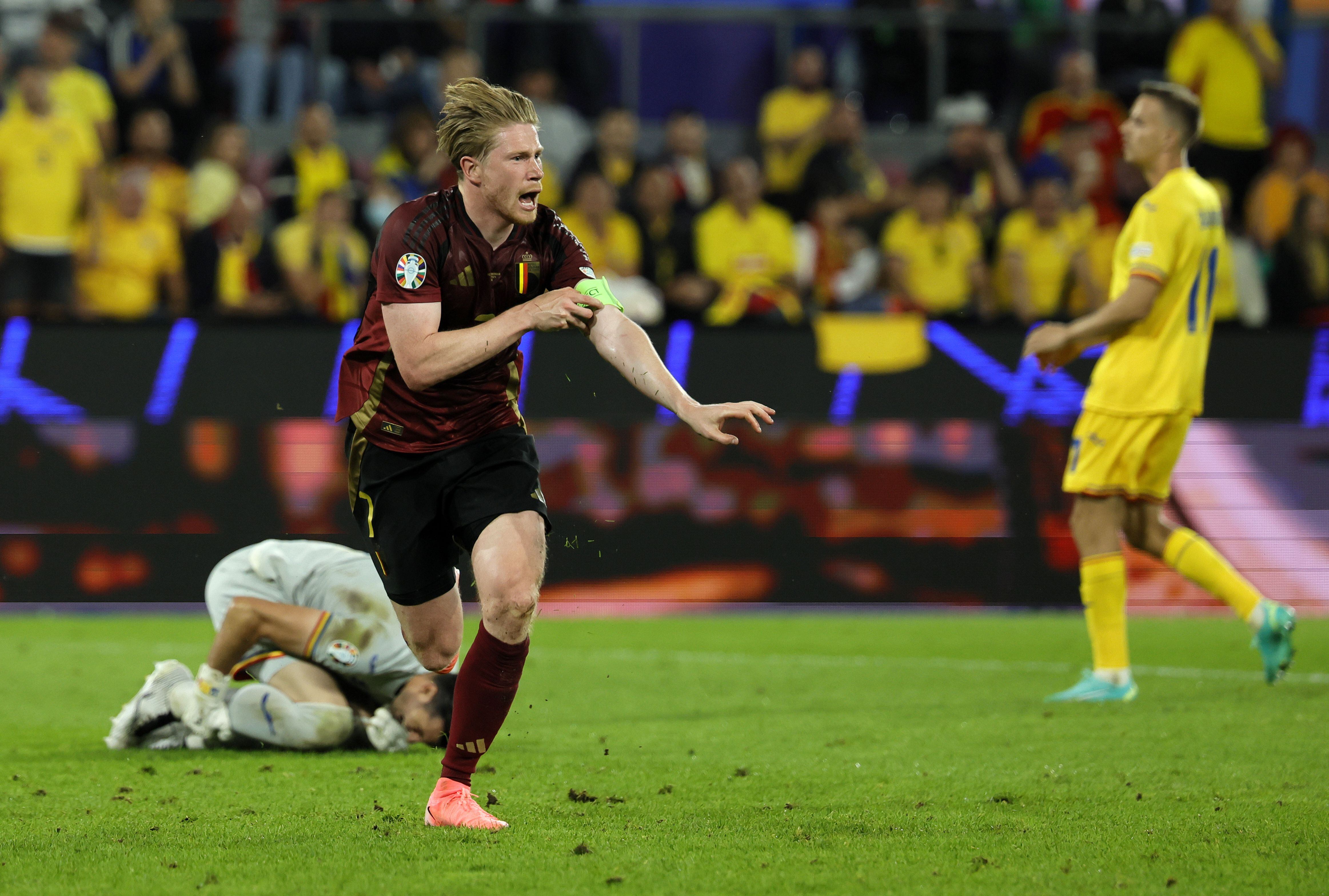 Bélgica se redime en un gran partido frente a Rumania