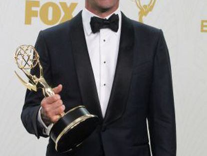 Jon Hamm, en los premios Emmy, en Los Ángeles.