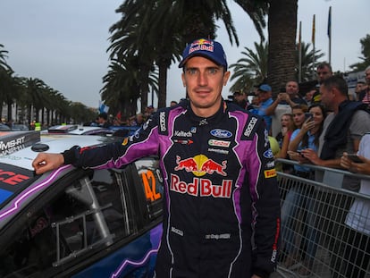 Craig Breen durante la primera jornada del Campeonato del Mundo de Rallies el pasado mes de octubre en Cataluña.