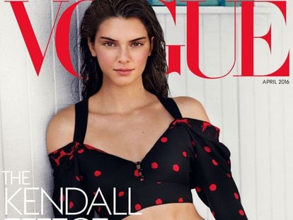 Kendall Jenner, en la portada de &#039;Vogue USA&#039;.