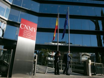 Sede de la CNMV en Madrid.