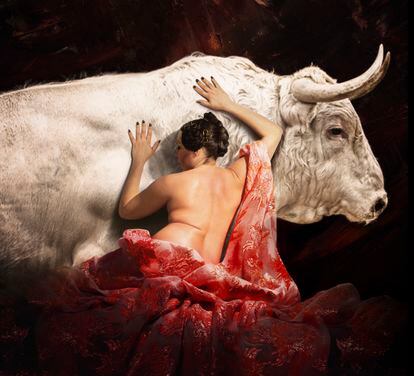 Cartel promocional de la obra 'Coronada y el Toro'.