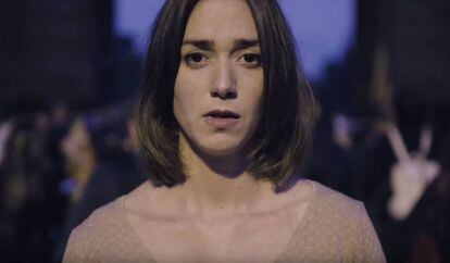 L'actriu Anna Maruny va protagonitzar el vídeo 'Help Catalonia'.