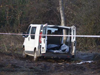 Dos cadàvers el desembre del 2014, en una furgoneta a Bordils (Gironès).
