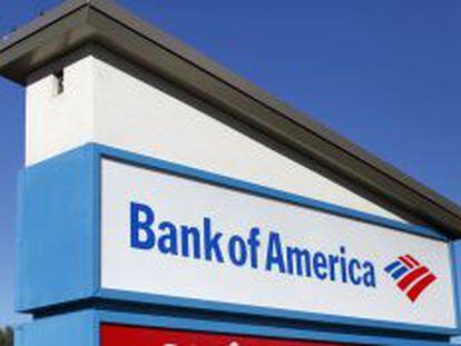 Logotipo de Bank of America. 