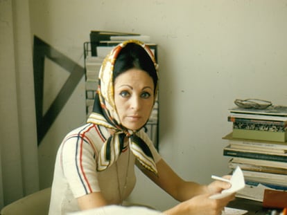 Juana de Aizpuru, en 1970.