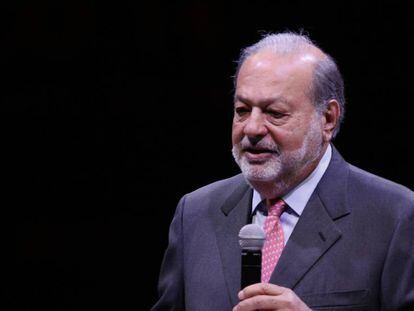 Carlos Slim, en una intervenci&oacute;n 