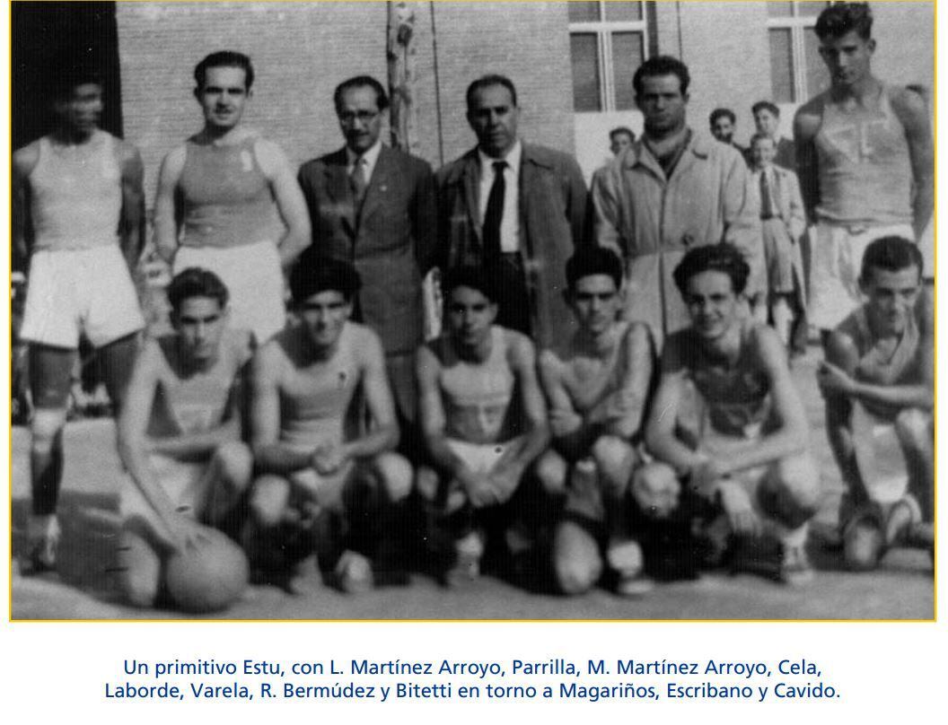 Uno de los primeros equipos de Estudiantes en una imagen cedida por el club. 