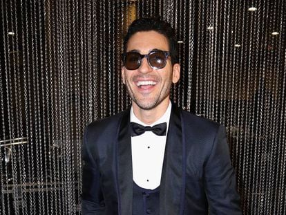 Miguel Ángel Silvestre en los Grammy Latinos de 2017.