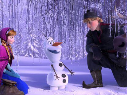 Un fotograma de la pel&iacute;cula &#039;Frozen&#039;. 