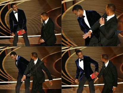 Will Smith abofeteó al también actor Chris Rock en la ceremonia de los Oscars el 27 de marzo pasado, en Hollywood, California.