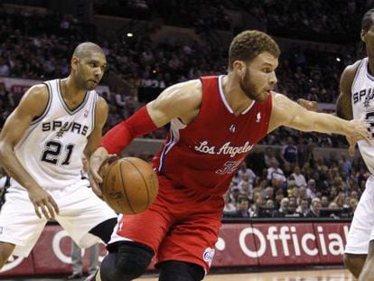 Griffin, en un partido de la NBA