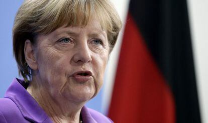 La canciller alemana Angela Merkel