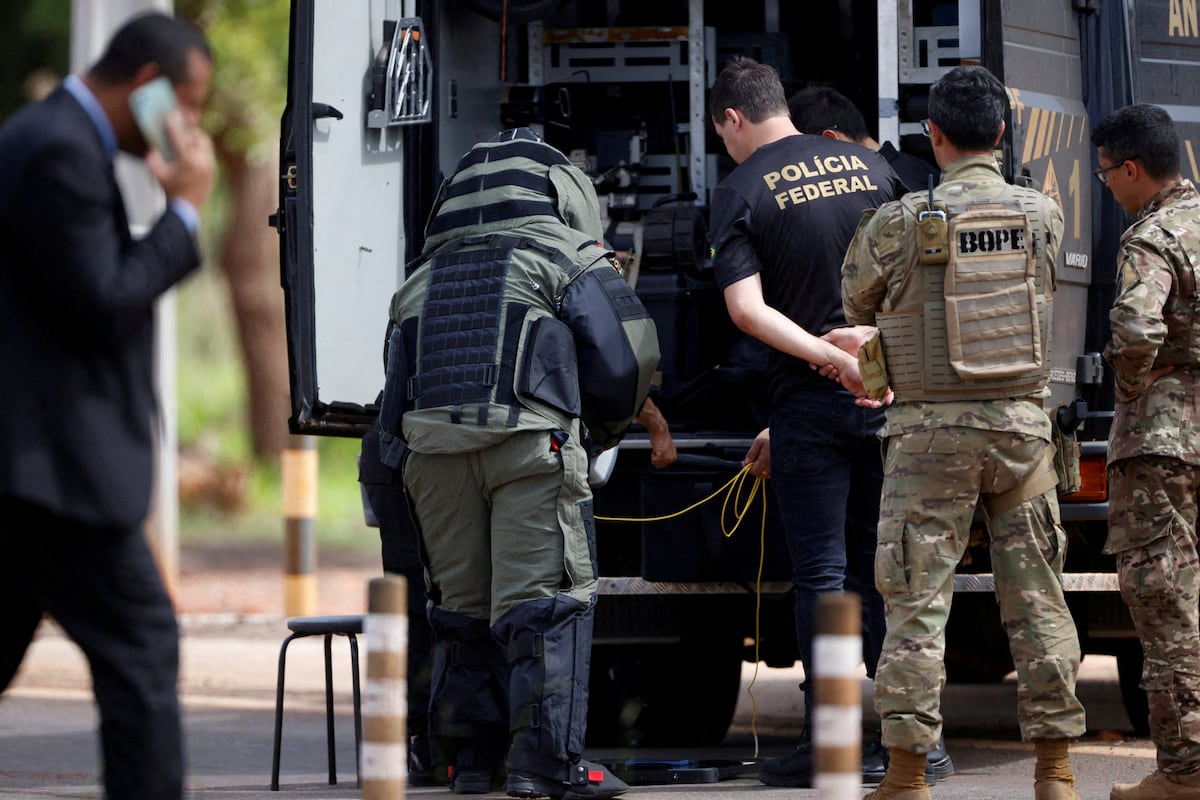 Detención de un bolsonarista que preparó explosivos en Brasilia unos días antes del tomo pose de Lula |  Internacional