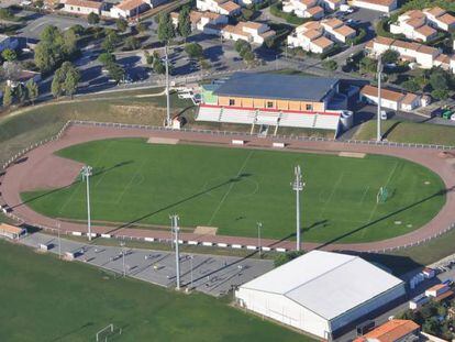 Complejo deportivo de Saint-Martin-de-R&eacute;.