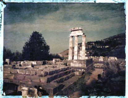 Ruinas del templo de Apolo (Delfos)
