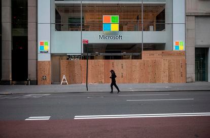 Una tienda de Microsoft  en Nueva York.