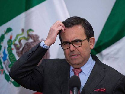 El secretario de Econom&iacute;a de M&eacute;xico, Ildefonso Guajardo.