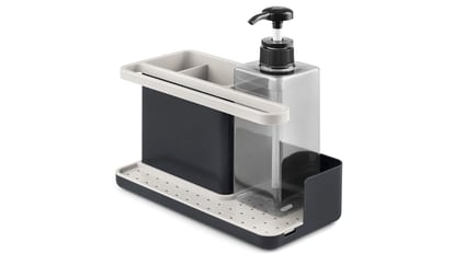 1 pieza cocina fregadero colgante Estante organizador para Paño de cocina ,  Dispensador de jabón , depurador , con, Moda de Mujer