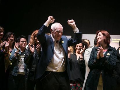 Ernest Maragall, candidato de ERC a la alcaldía de Barcelona.