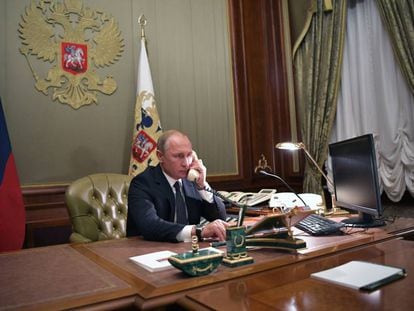 El presidente ruso, Vladímir Putin, en diciembre de 2018 en San Petersburgo.