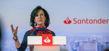 Ana Botín, presidenta de Banco Santander