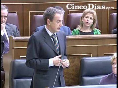 Zapatero: "La construcción destruye empleo"