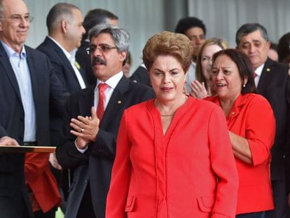La expresidenta brasileña, Dilma Rousseff.