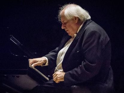 El pianista ruso Grigory Sokolov en el concierto del Festival de Torroella de Montgr&iacute;.