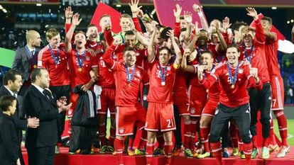 El Bayern celebra el t&iacute;tulo