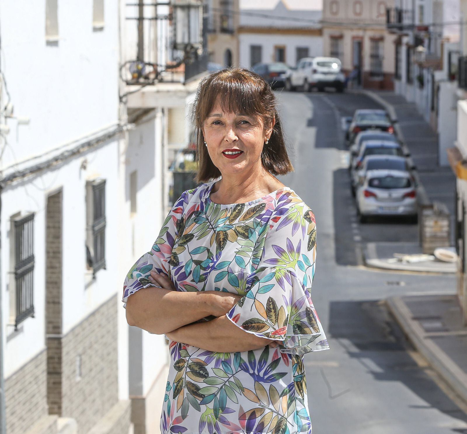 Loli Camacho, afiliada del PSOE en Palos de la Frontera (Huelva).