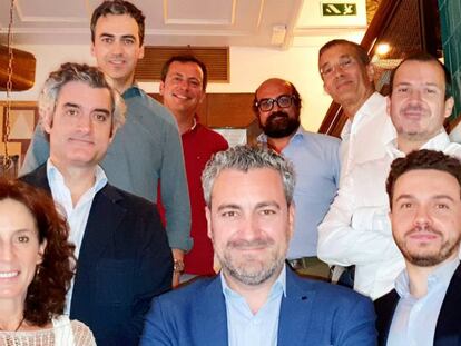 Parte del equipo inversor de Finnovating.