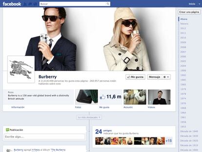 Burberry shop pagina web