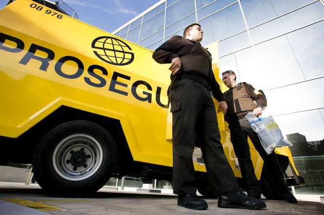 Camión blindado de Prosegur. La compañía prevé sacar a Bolsa entre el 25% y 49% de su filial Prosegur Cash.