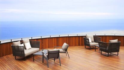 Terraza de Akelarre, en San Sebastián, de Mecanismo.