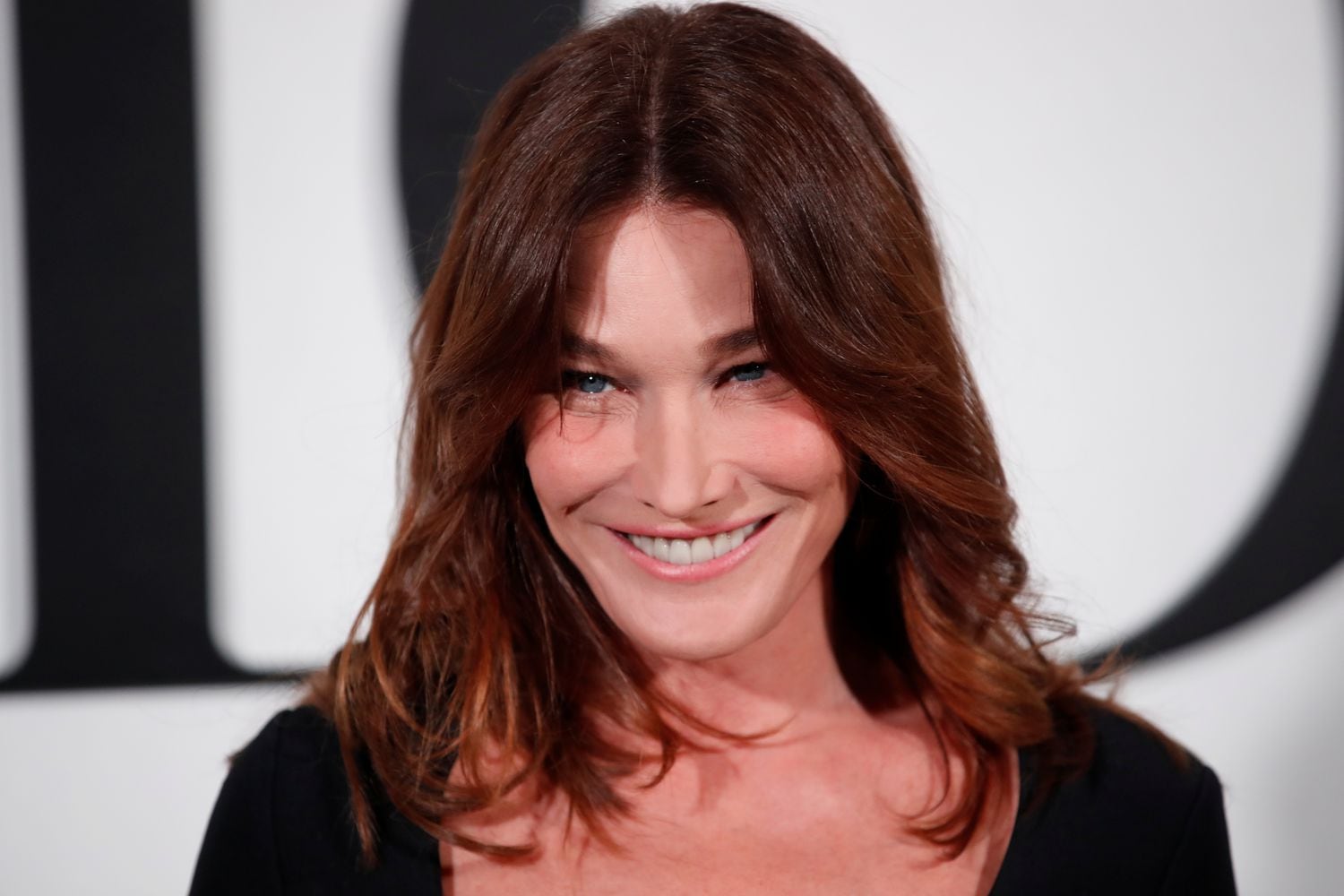 La cantante y ex primera dama francesa Carla Bruni durante la reciente Semana de la Moda en París