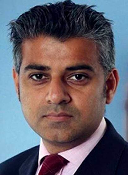 El diputado laborista Sadiq Khan.