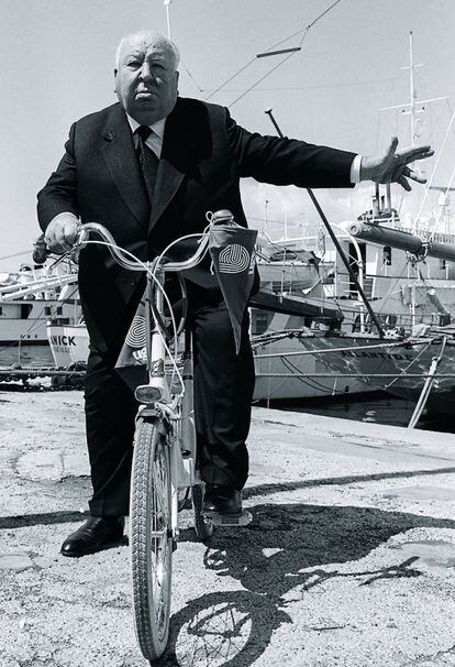 Alfred Hitchcock, Cannes en 1972.