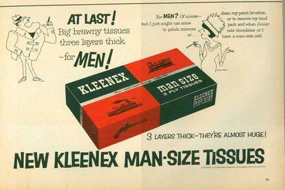 Los primeros Kleenex fueron comercializados en los años 30 del siglo pasado. 