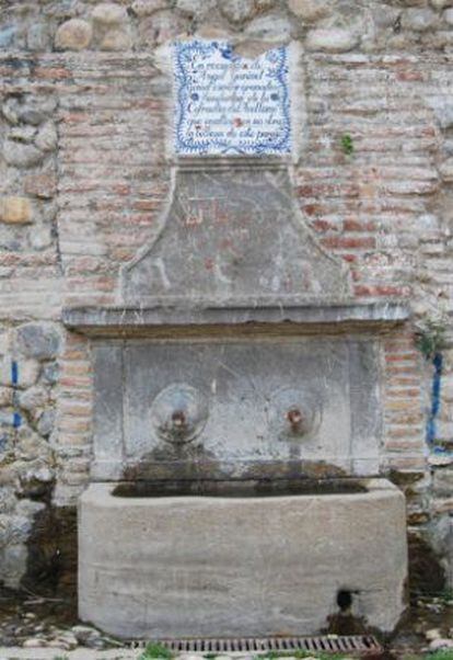 La Fuente del Avellano, en Granada.