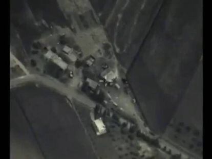 Bombardejos russos a la ciutat siriana d'Homs.