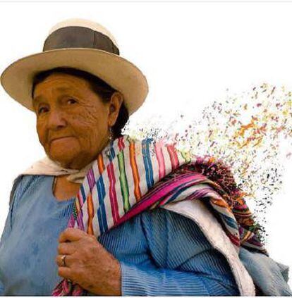 La líder social peruana Angélica Mendoza.