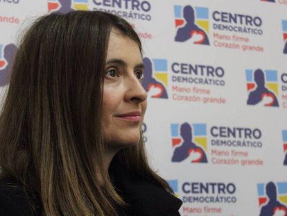 La senadora del Centro Democrático Paloma Valencia, en una foto del partido.