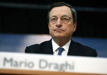 Mario Draghi, presidente del Banco Central Europeo