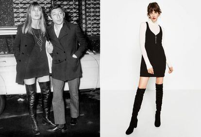 Maxibotas mosqueteras

La pasarela ha apostado fuerte por este calzado las últimas temporadas. Tirar de archivo y recuperar los looks de los años 60 y 70 en los que Birkin las lucía es la mejor inspiración si queremos atrevernos con ellas.