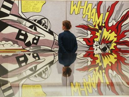 &#039;Whaam!&#039;, pieza de Roy Lichtenstein de 1963, expuesta en la Tate Modern londinense.