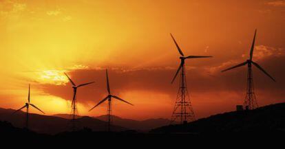 Aerogeneradores en Espa&ntilde;a. 